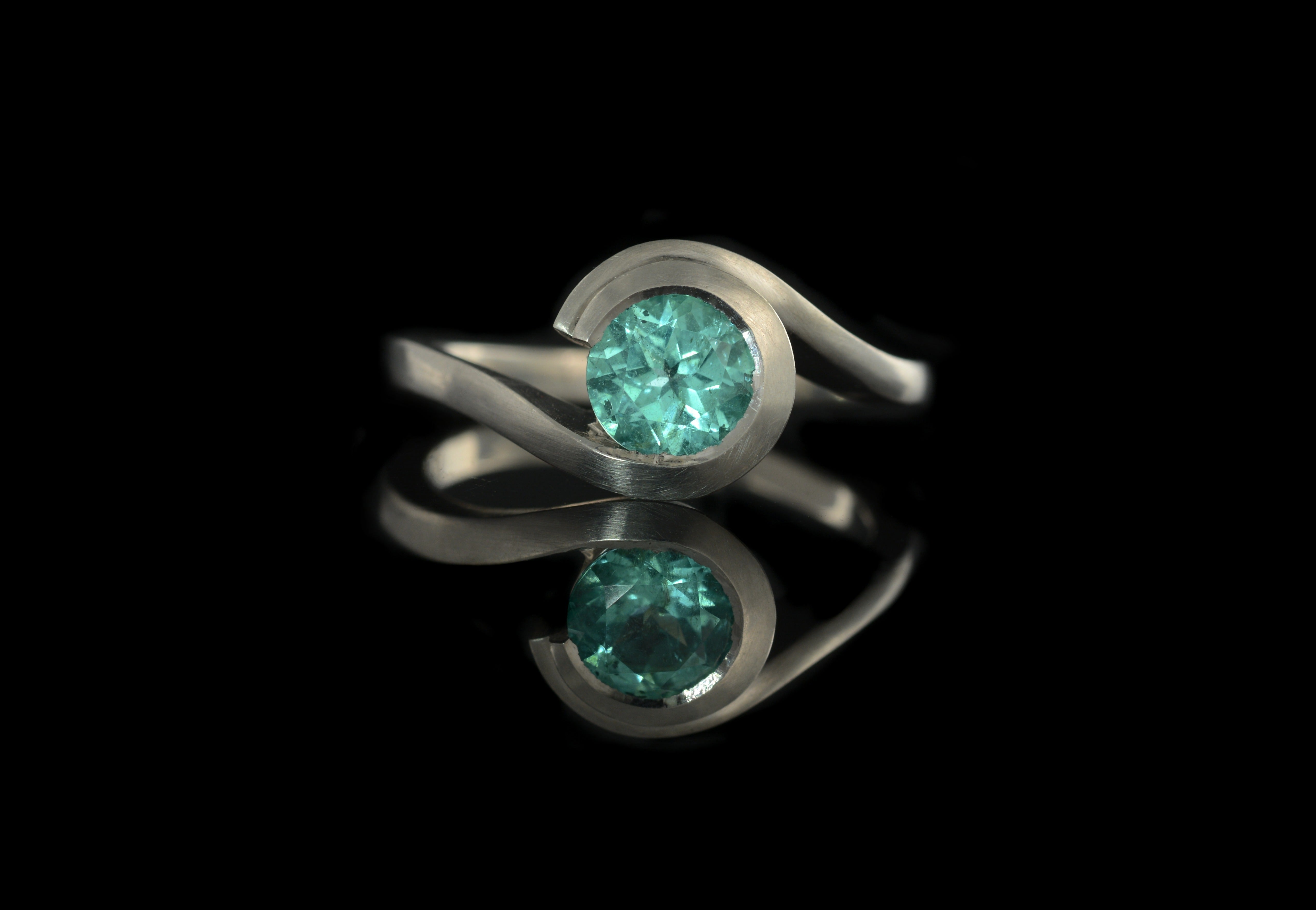 Paraiba Tourmaline Engagement Rings