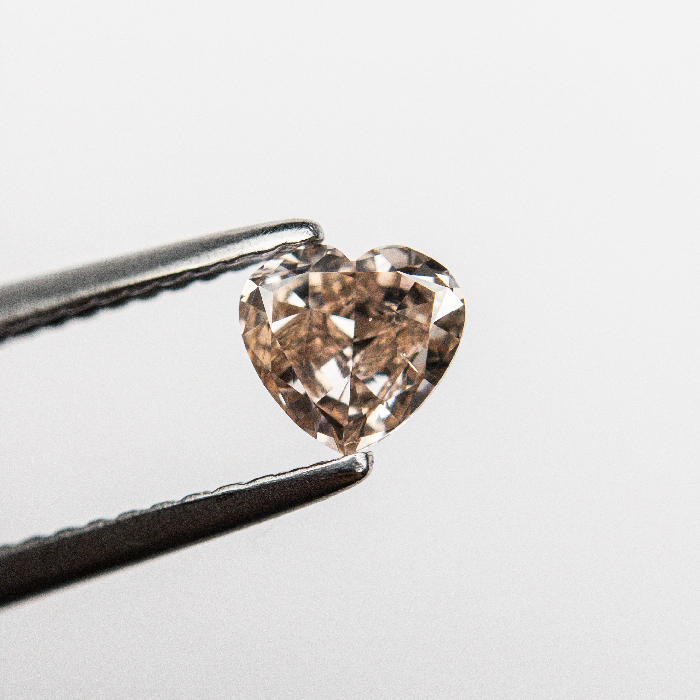 0.44ct 4.83x5.16x2.60mm GIA VS2 Fancy Deep Brown-Pink Heart Brilliant π¦πΊ 24154-01