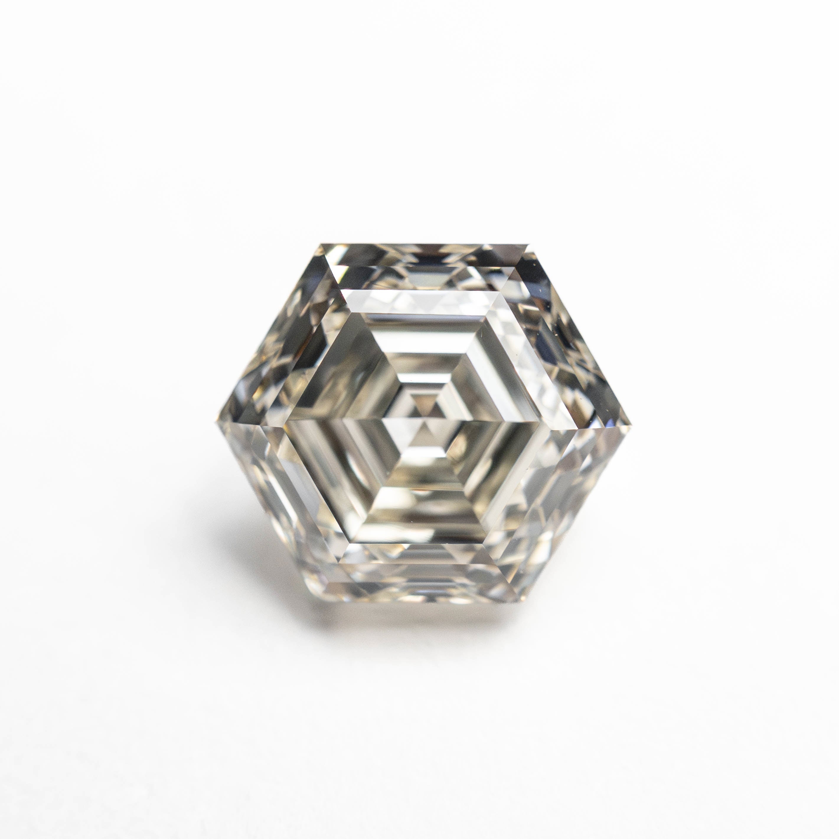 2.07ct 8.18x7.02x4.88mm VVS2 O-P Hexagon Step Cut π¨π¦ 24993-01