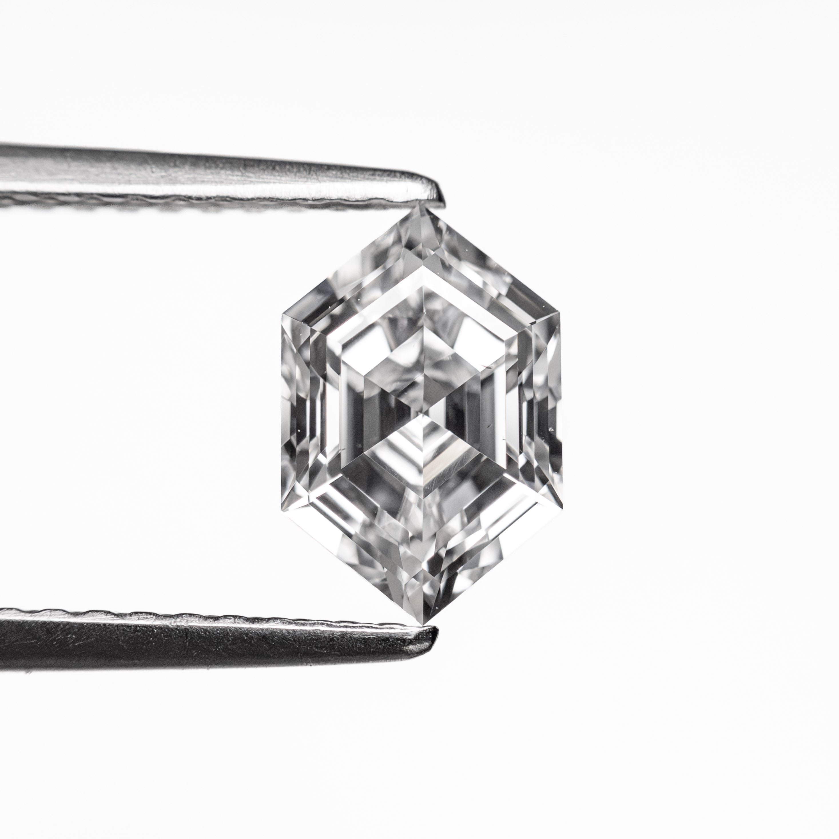 1.00ct 8.26x5.43x3.42mm SI1 F Hexagon Step Cut 🇨🇦 26243-01