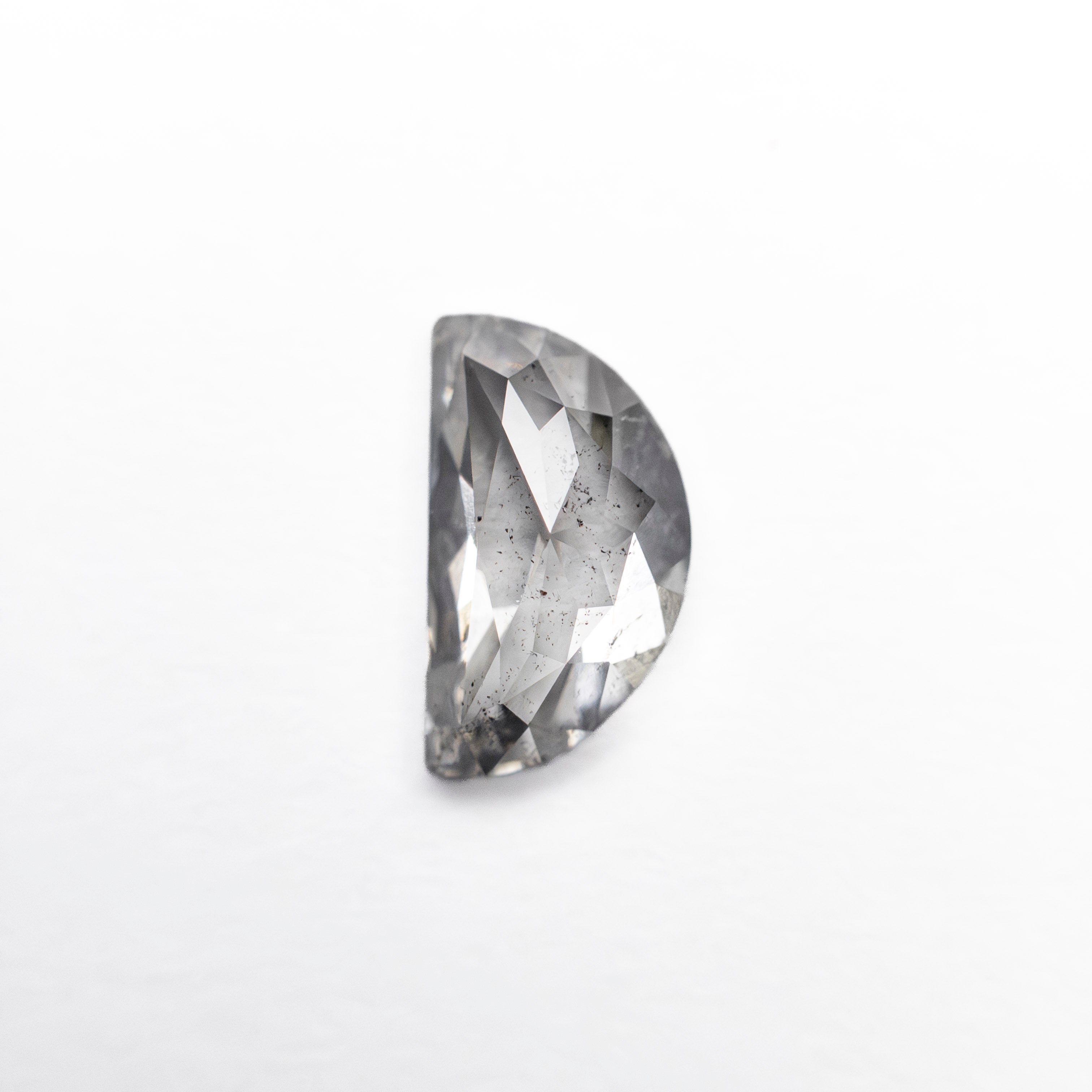 0.72ct 7.32x4.15x2.67mm Half Moon Rosecut 26787-08