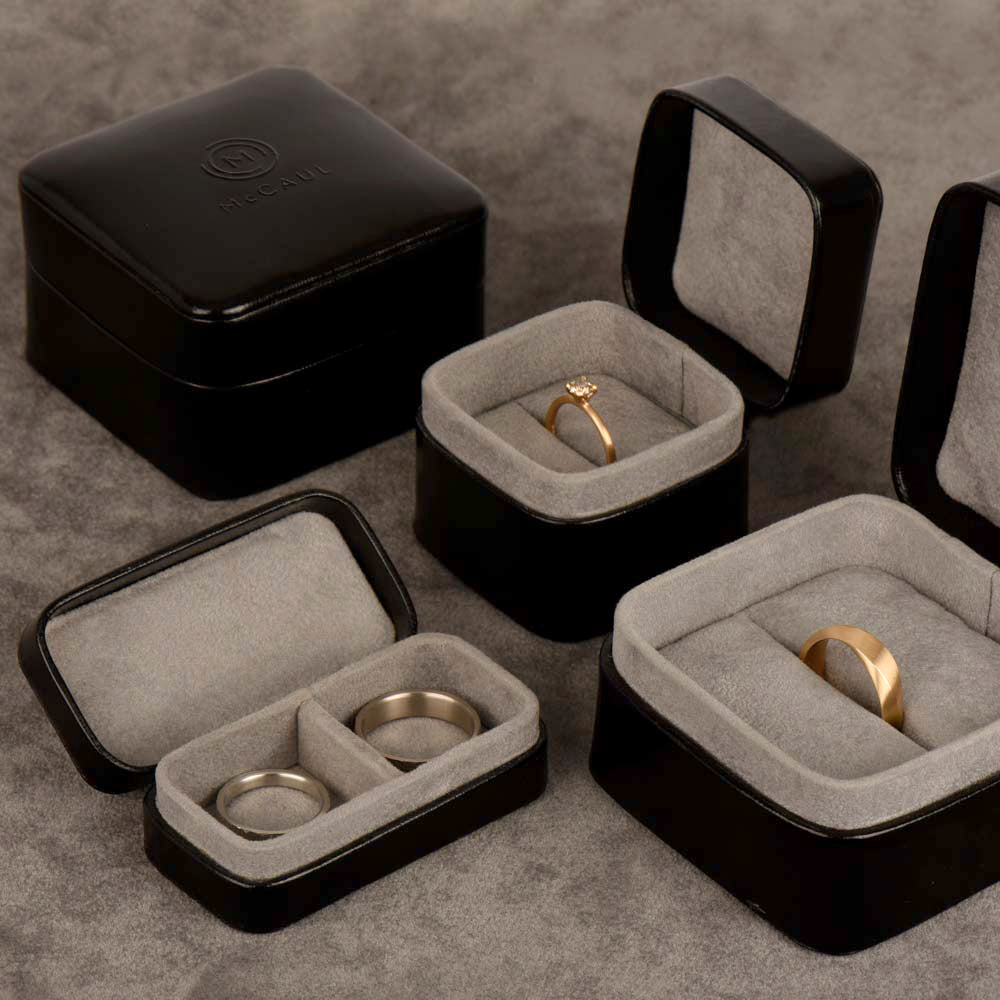 Platinum Violet Sapphire Wave Engagement Ring