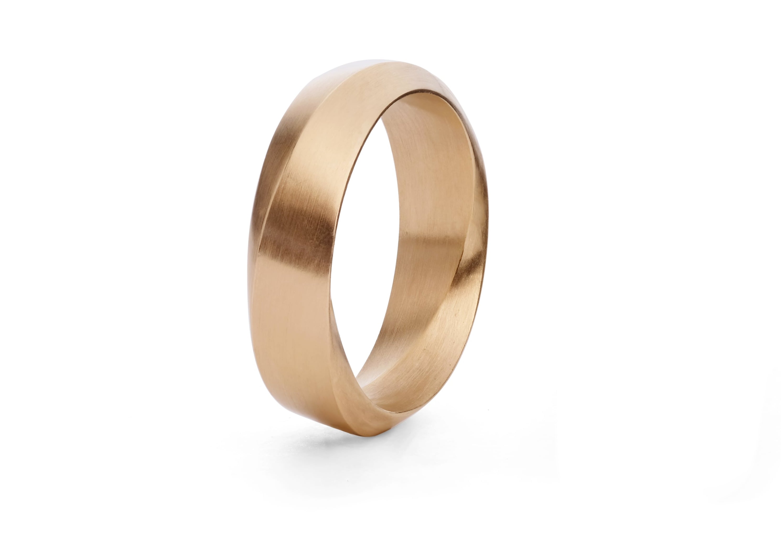 Wide Mobius Wedding Band