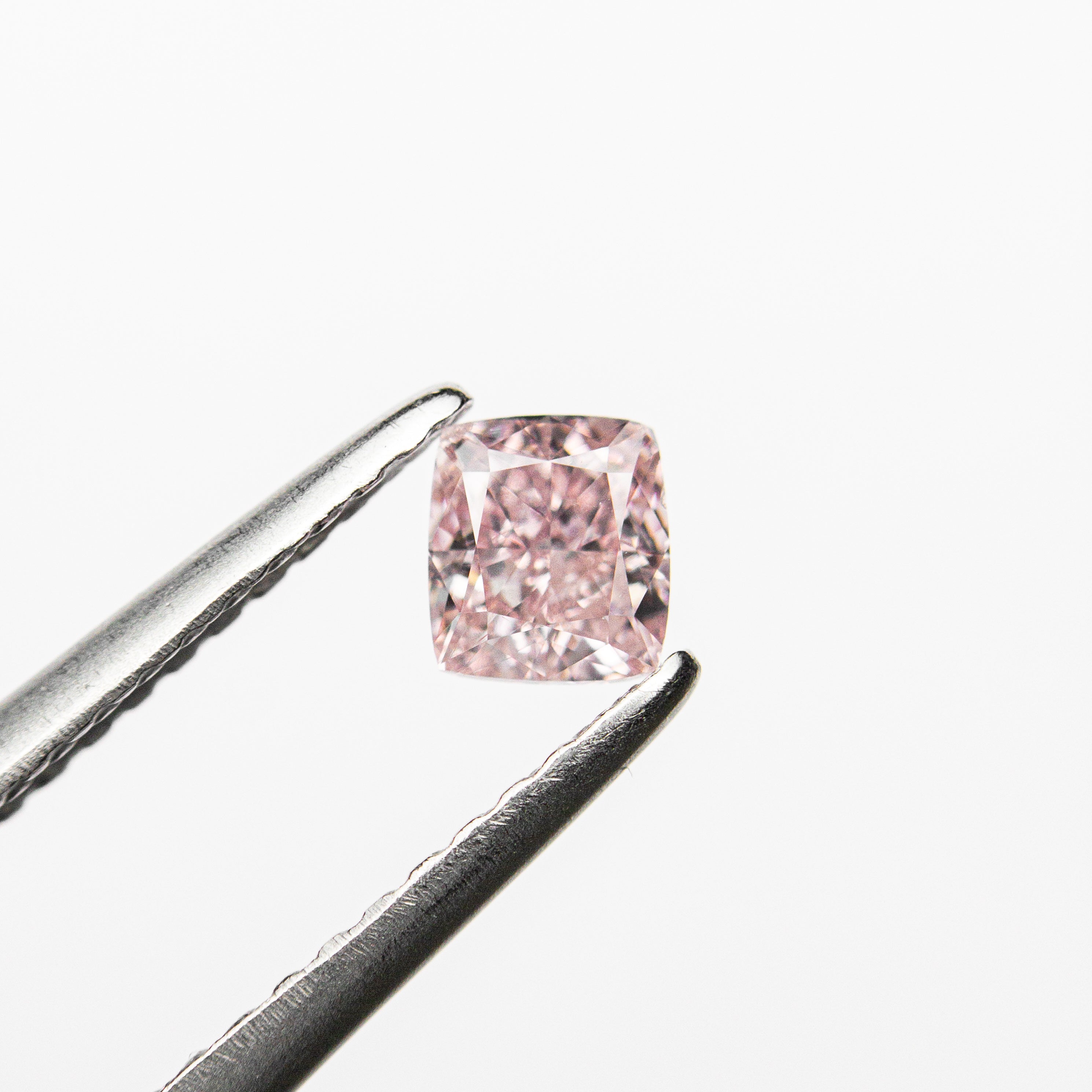 0.37ct 4.02x3.60x2.65mm GIA SI2 Fancy Pink Cushion Brilliant 🇦🇺 24141-01