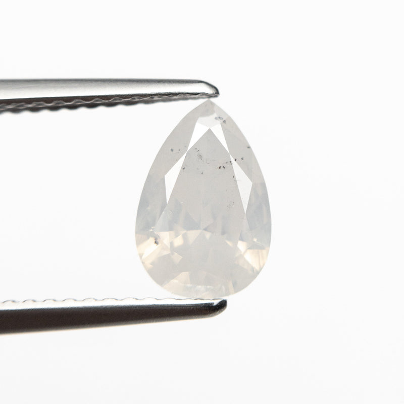 1.25ct 9.10x6.11x3.38mm GIA Fancy White Pear Brilliant 18737-01 - Misfit Diamonds