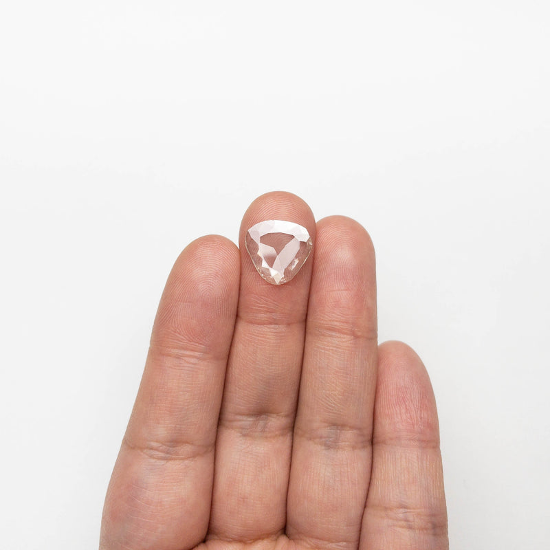 1.56ct 12.58x12.03x1.03mm SI1 O-P Antique Amorphous Rosecut 23110-01