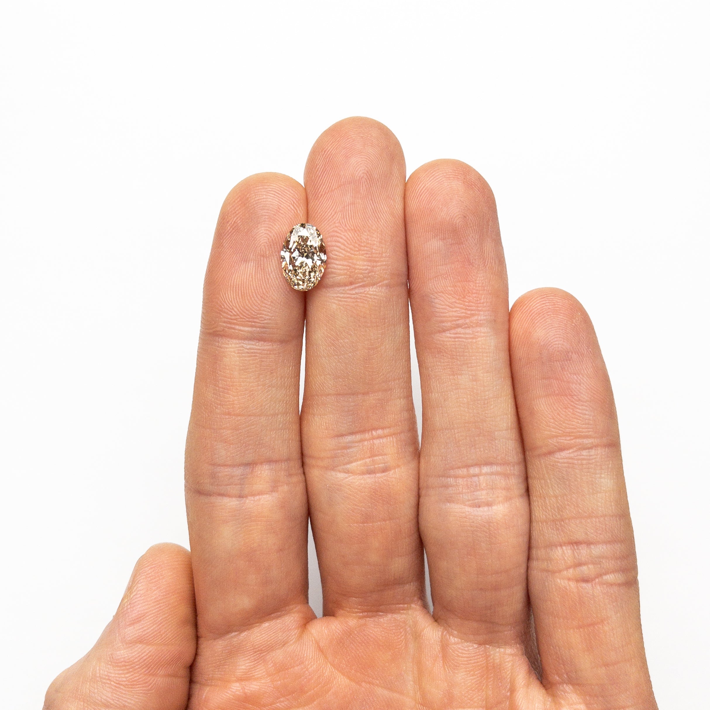2.09ct 10.37x7.04x4.36mm VS1 C4 Oval Brilliant 27088-01