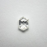 0.49ct 5.53x4.18x2.36mm VS2 J/K Hexagon Rosecut 18107-02 - Misfit Diamonds