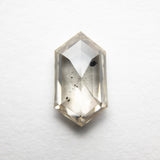 1.17ct 9.40x5.32x2.80mm Hexagon Rosecut 18369-06 - Misfit Diamonds