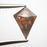 2.59ct 12.38x9.03x3.81mm Kite Rosecut 18414-04 - Misfit Diamonds