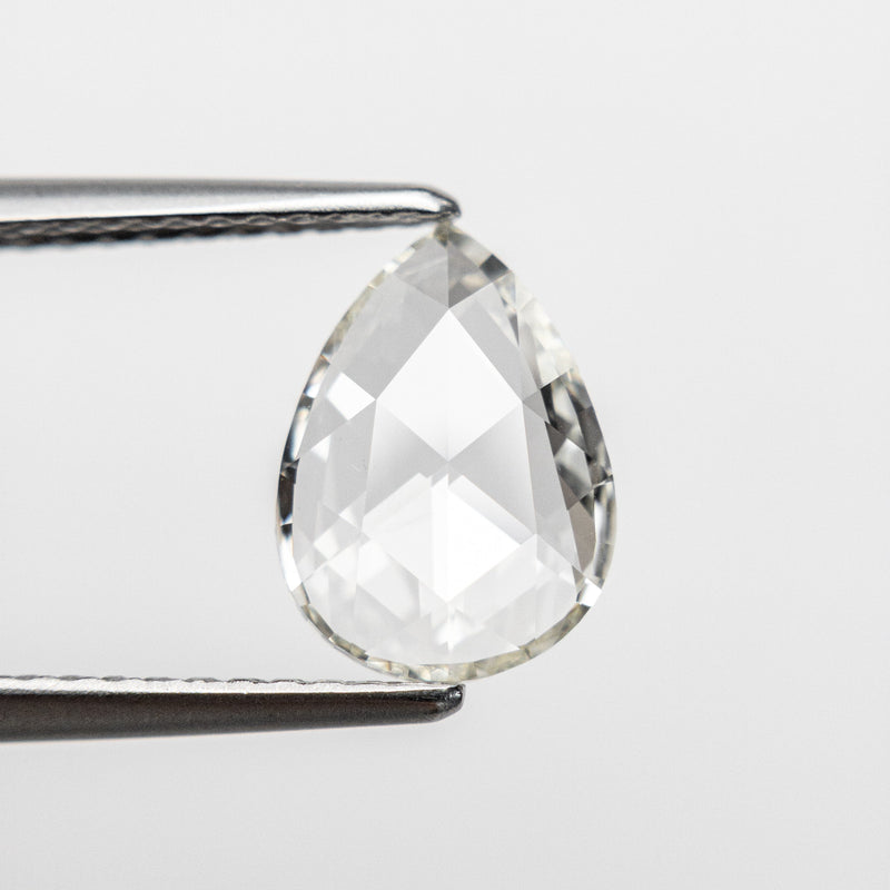 1.13ct 9.68x7.01x1.96mm VS1 L Pear Rosecut 18661-09 - Misfit Diamonds