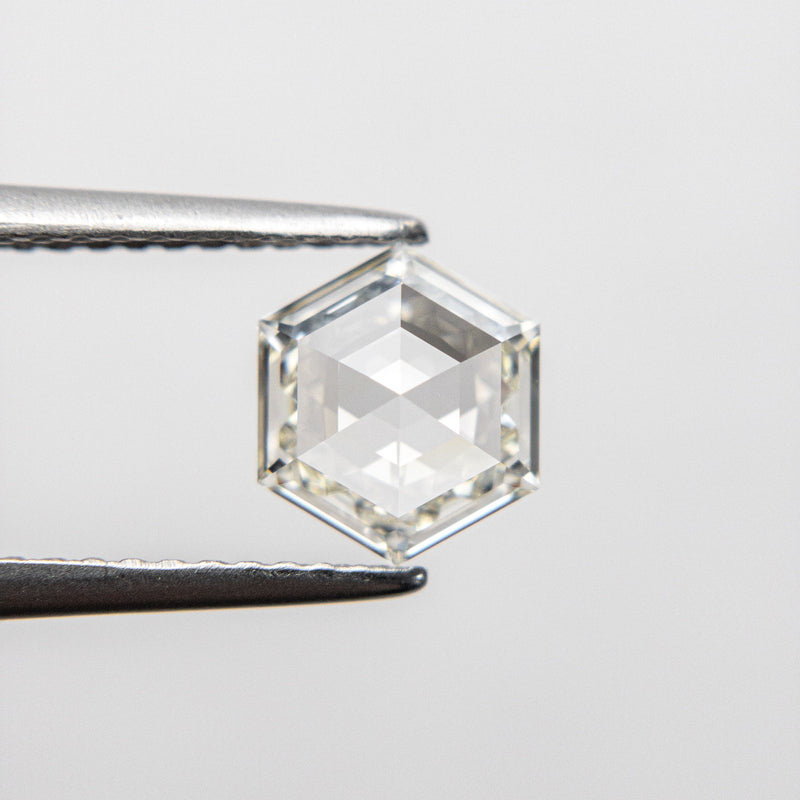 1.01ct 7.54x6.54x2.96mm VS2 K-L Hexagon Step Cut 18699-01 🇷🇺 hold D2177 - Misfit Diamonds