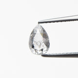 0.85ct 7.19x4.87x2.85mm Pear Rosecut 18705-05 - Misfit Diamonds