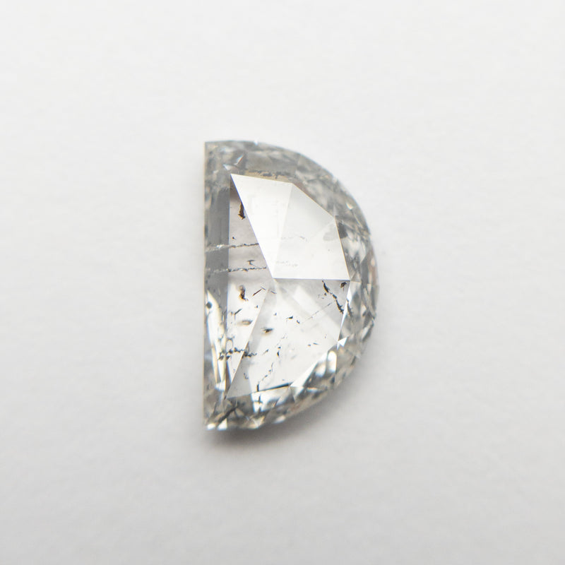 1.50ct 9.56x5.85x2.92mm Half Moon Rosecut 18705-07 - Misfit Diamonds