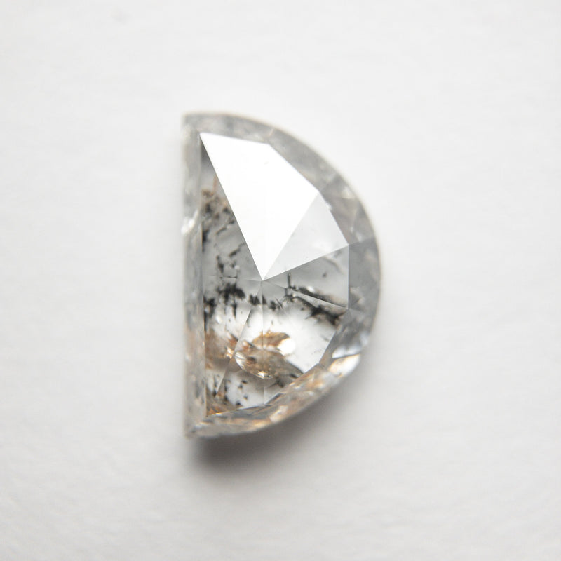 2.10ct 9.86x6.09x3.54mm Half Moon Rosecut 18726-11 - Misfit Diamonds