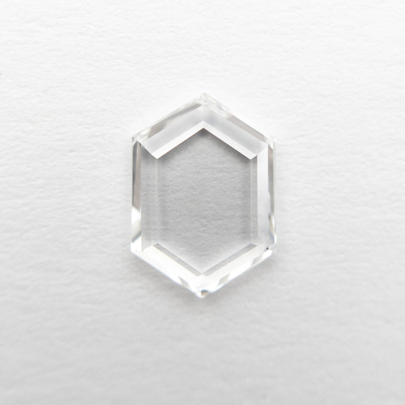 1.02ct 8.91x6.32x1.75mm  VS2 F-G Hexagon Portrait Cut 18763-05 - Misfit Diamonds