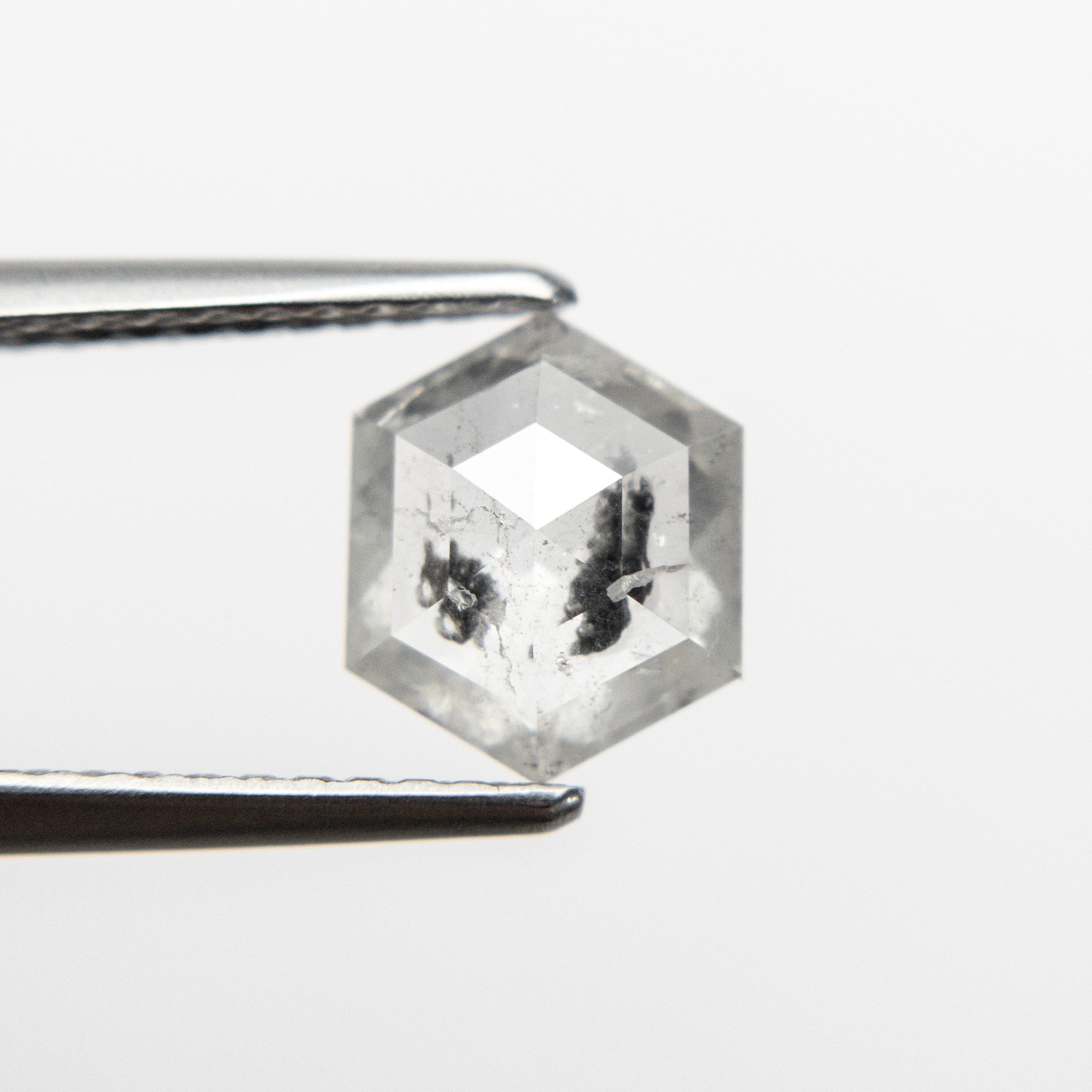 1.07ct 7.83x6.48x2.47mm Hexagon Rosecut 18766-01 - Misfit Diamonds