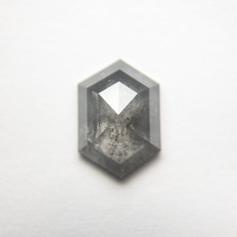1.24ct 8.64x6.01x2.81mm Hexagon Rosecut 18789-11 Hold D2809 - Misfit Diamonds