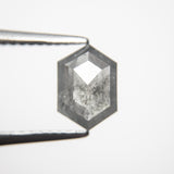 1.24ct 8.64x6.01x2.81mm Hexagon Rosecut 18789-11 Hold D2809 - Misfit Diamonds