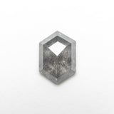 1.21ct 8.65x6.02x2.77mm Hexagon Rosecut 18789-17 - Misfit Diamonds