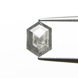 1.21ct 8.65x6.02x2.77mm Hexagon Rosecut 18789-17 - Misfit Diamonds