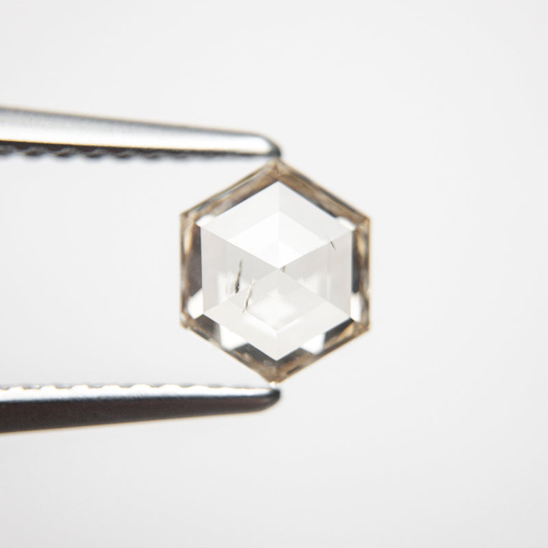 1.01ct 7.16x5.97x3.00mm  Hexagon Rosecut 18804-02 - Misfit Diamonds
