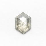 1.17ct 8.58x6.18x2.66mm Hexagon Rosecut 18899-05 - Misfit Diamonds