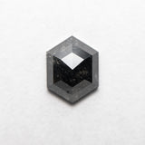 1.50ct 8.70x6.73x3.08mm Hexagon Rosecut 18899-17 - Misfit Diamonds