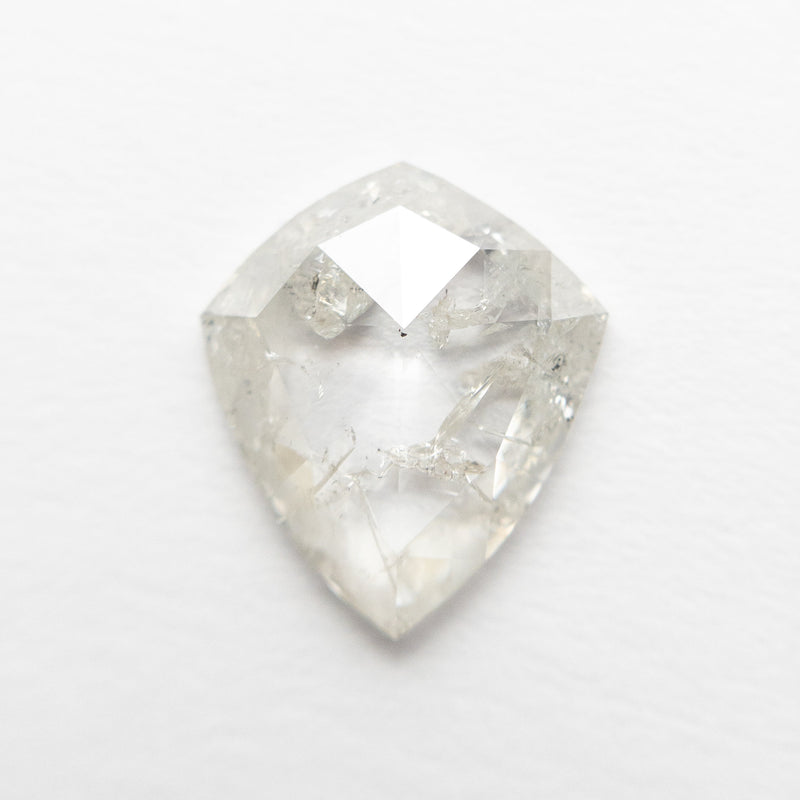 2.10ct 10.78x9.28x2.66mm Shield Rosecut 18910-04 - Misfit Diamonds