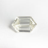 1.03ct 8.86x5.53x2.52mm SI2 L Hexagon Step Cut 19028-02 - Misfit Diamonds