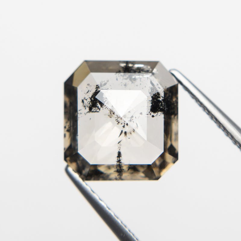 2.53ct 9.26x8.813.12mm Cut Corner Square Rosecut 19048-05 - Misfit Diamonds