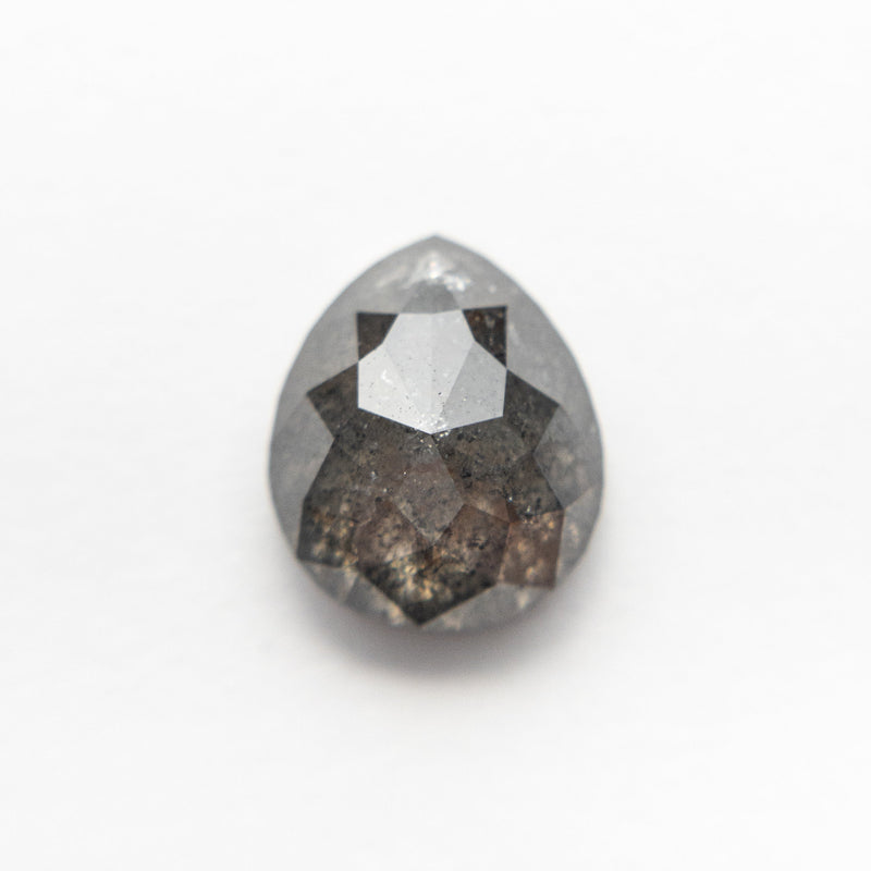 2.41ct 8.69x7.38x4.46mm Pear Double Cut 19062-10 - Misfit Diamonds