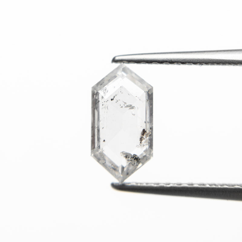 0.93ct 9.14x4.76x2.23mm Hexagon Rosecut 19067-09 - Misfit Diamonds