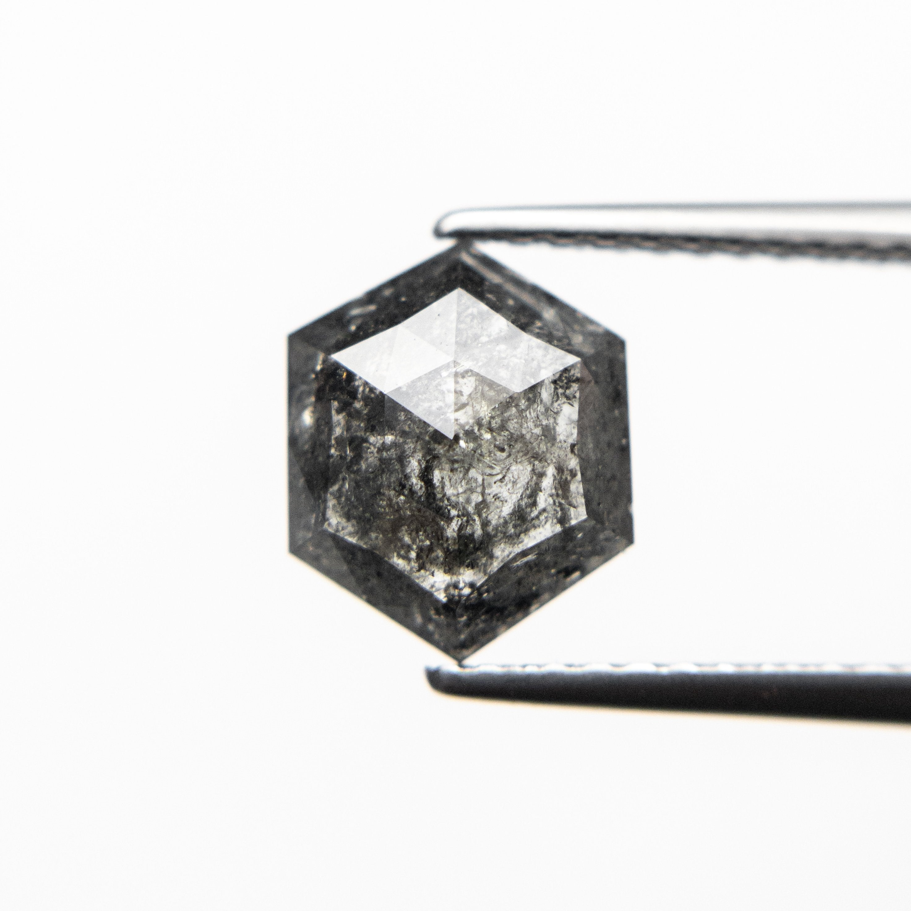 1.39ct 8.60x6.96x2.75mm Hexagon Rosecut 19069-04 - Misfit Diamonds