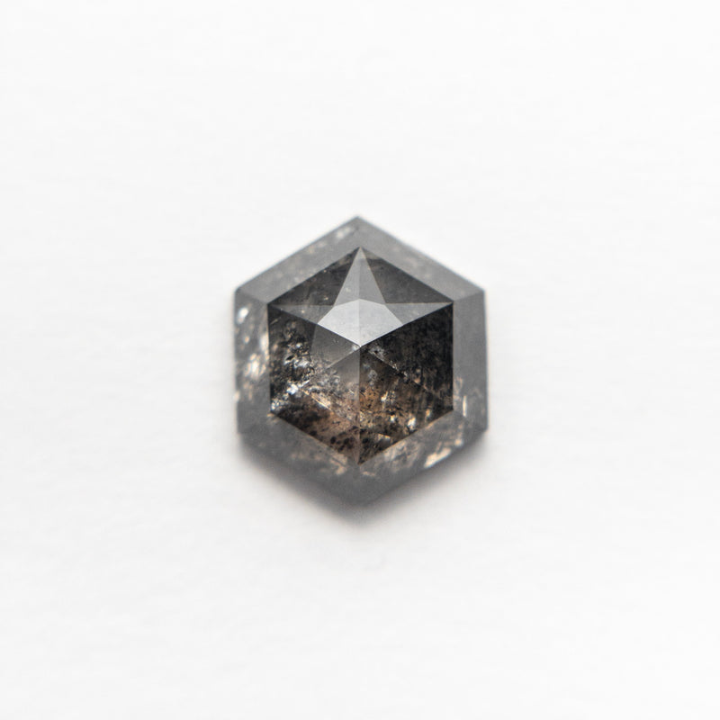 1.22ct 7.33x6.35x3.18mm Hexagon Rosecut 19069-10 - Misfit Diamonds
