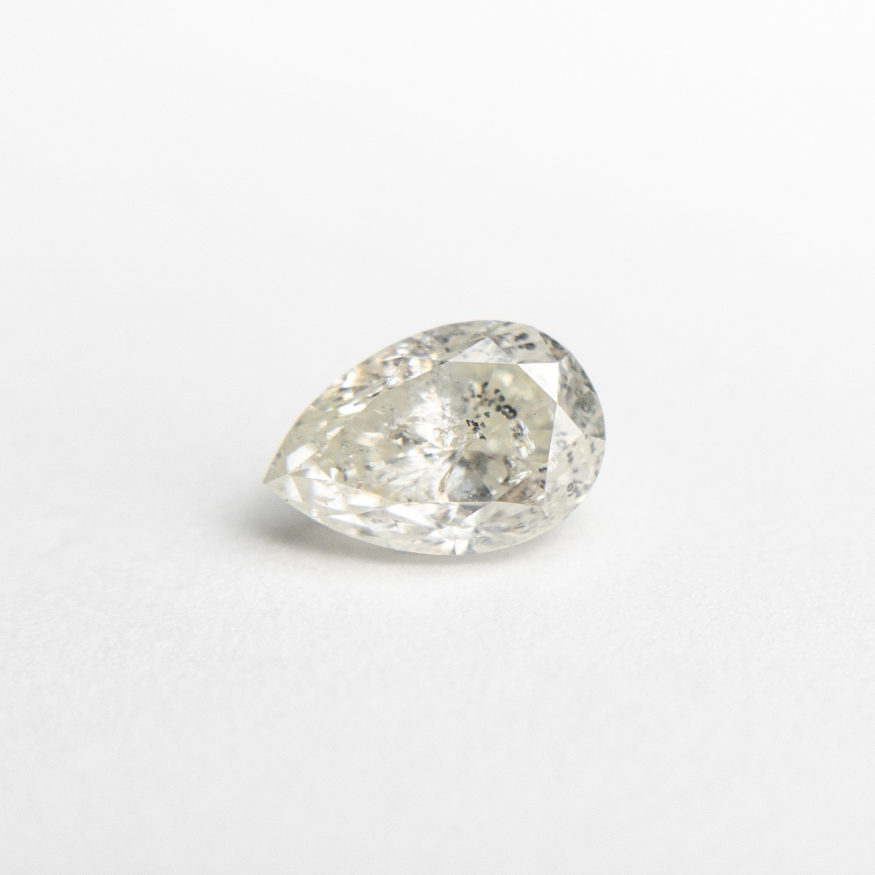 0.86ct 7.18x4.82x3.71mm Pear Brilliant 19073-01 - Misfit Diamonds