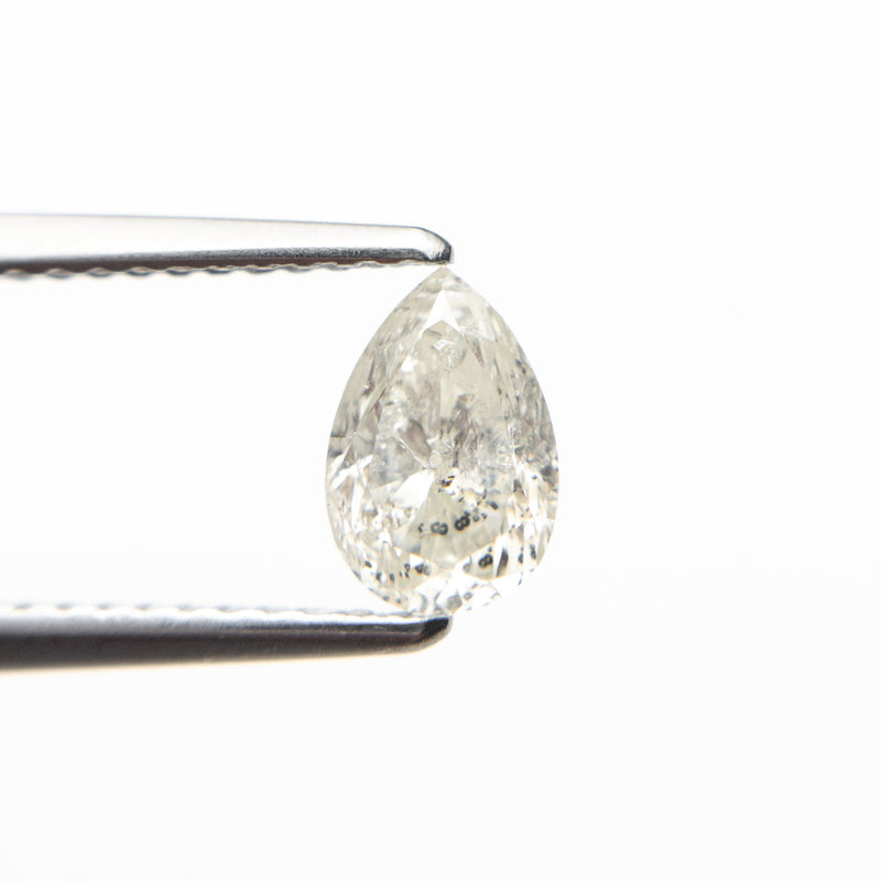 0.86ct 7.18x4.82x3.71mm Pear Brilliant 19073-01 - Misfit Diamonds