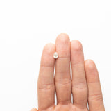 0.86ct 7.18x4.82x3.71mm Pear Brilliant 19073-01 - Misfit Diamonds