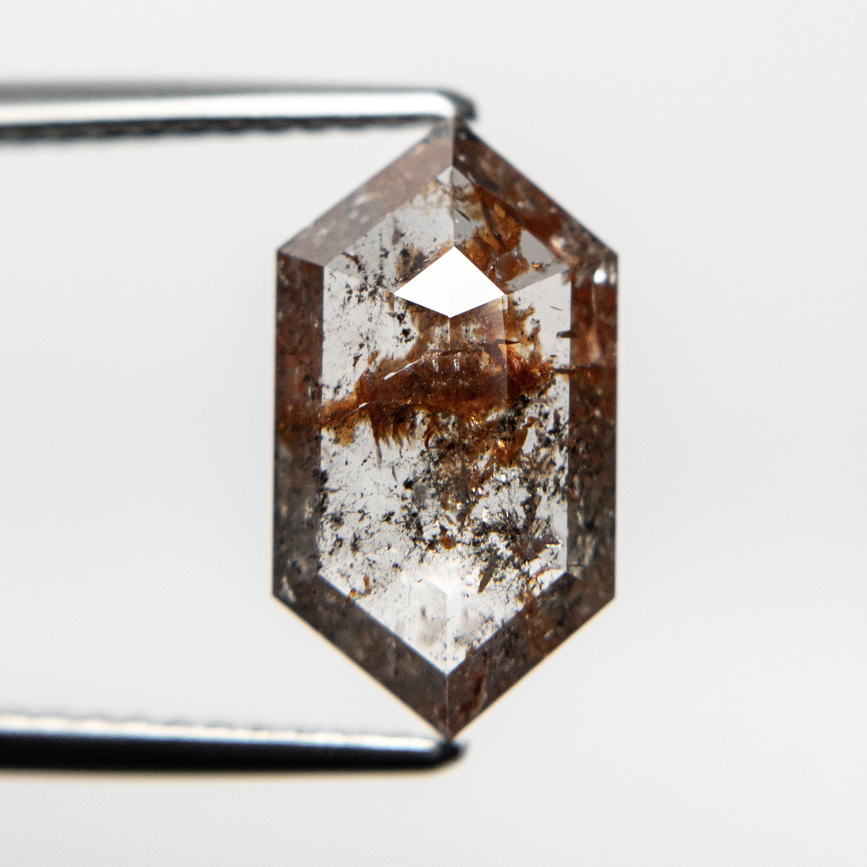 2.30ct 12.61x6.91x2.97mm Hexagon Rosecut 19103-04