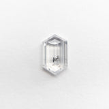 0.62ct 6.84x4.23x2.06mm Hexagon Rosecut 19143-08 - Misfit Diamonds