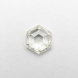 0.92ct 7.04x6.16x2.46mm I1+ L Hexagon Step Cut 19386-01 🇨🇦-McCaul