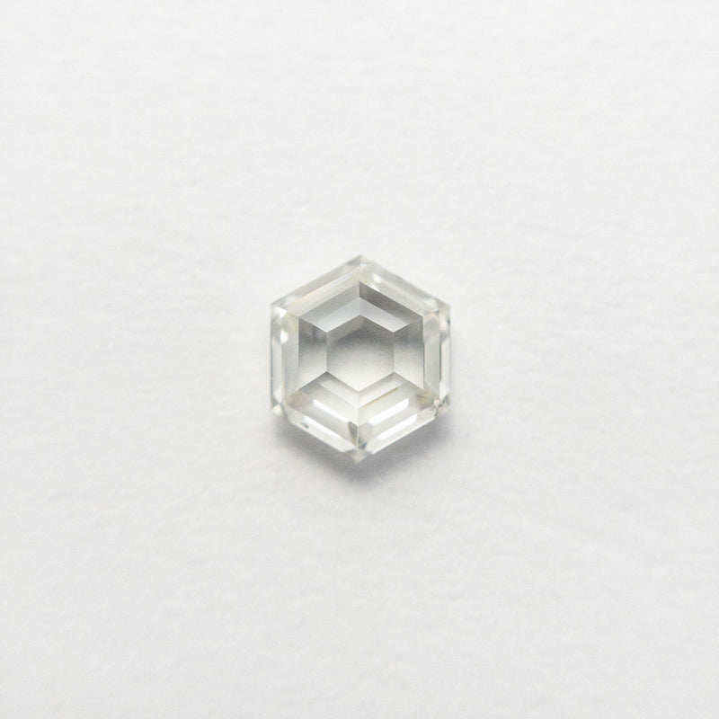 0.61ct 5.53x4.80x2.57mm SI2 I Hexagon Step Cut 19386-15 🇨🇦-McCaul