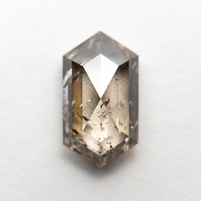 3.09ct 11.62x6.46x4.48mm Hexagon Rosecut 19771-01