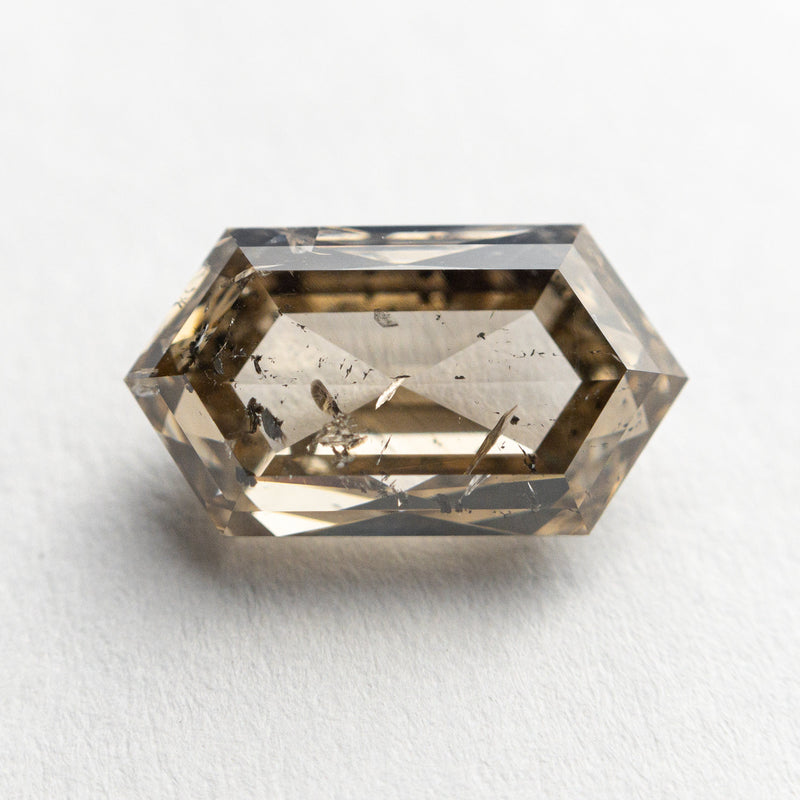 3.09ct 11.62x6.46x4.48mm Hexagon Rosecut 19771-01