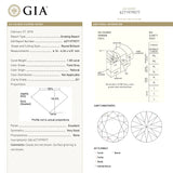 1.00ct 6.26x6.16x4.01mm GIA SI1 Faint Grey Round Brilliant 18674-01 - Misfit Diamonds