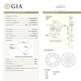 1.02ct 6.34x6.30x4.08mm GIA SI1 Light Grey Round Brilliant 18675-01 - Misfit Diamonds