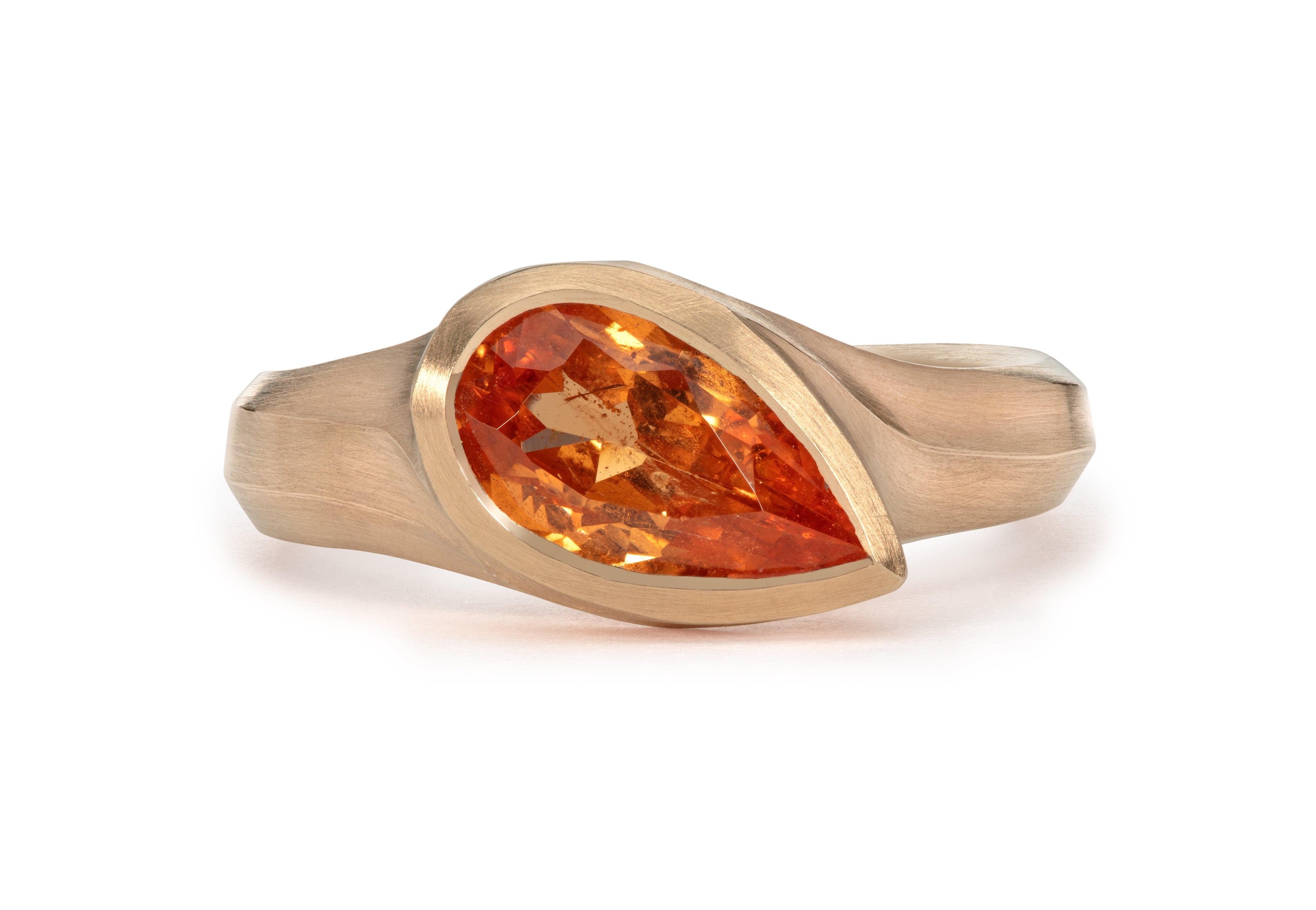 Mandarin garnet Arris ring