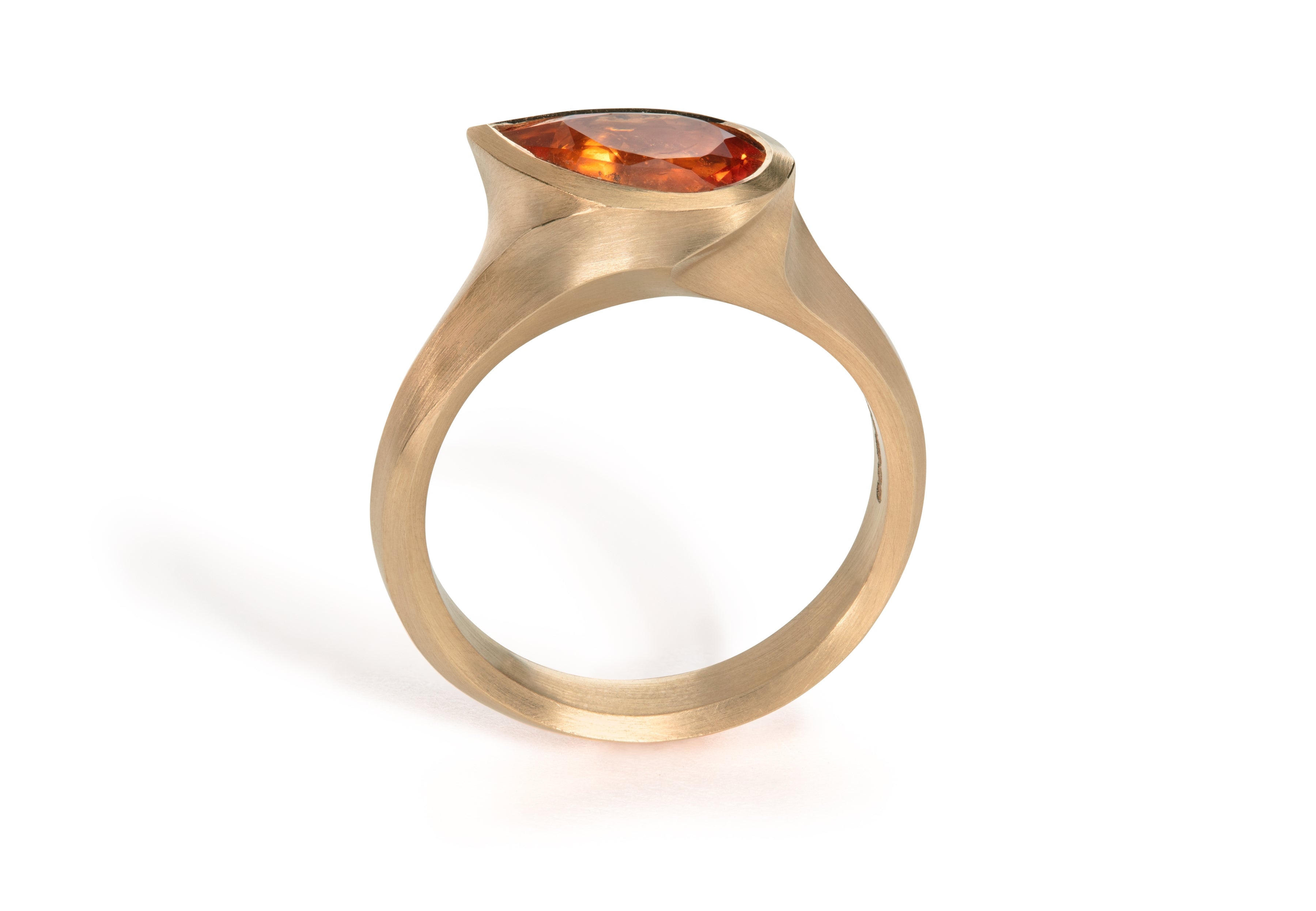 Mandarin garnet Arris ring